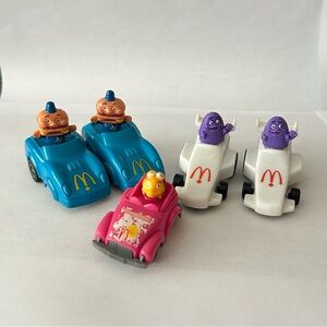 2/$20 🚗 Vintage McDonald’s Happy Meal Toy Lot  Grimace, Officer Big Mac & Birdie